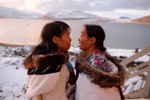 Inuit throat singing